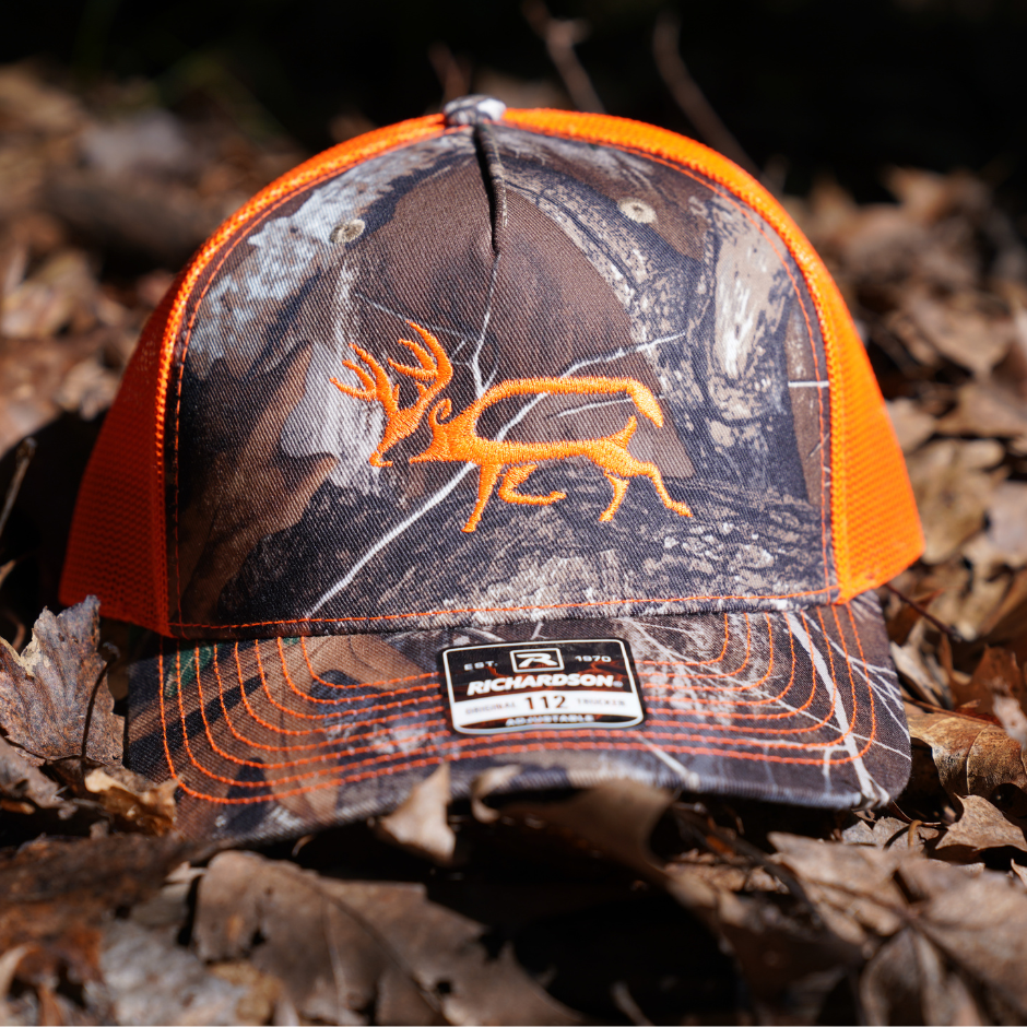 Realtree Edge Buck On A Hat