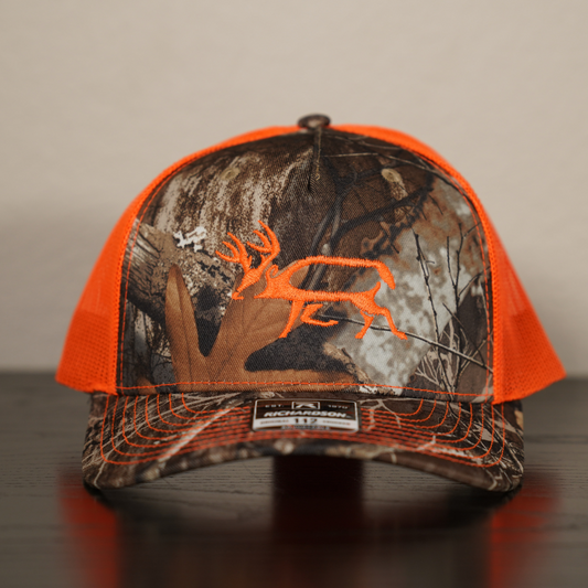 Realtree Edge Buck On A Hat