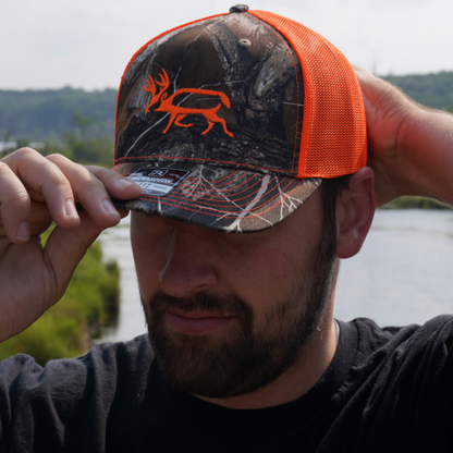 Realtree Edge Buck On A Hat