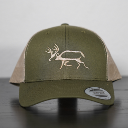 Buck On A Hat Classic Snapback