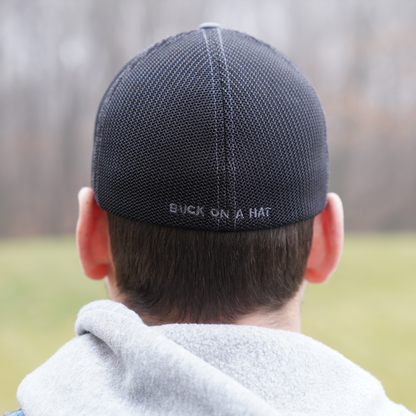 Buck On A Hat Flexfit Trucker Hat