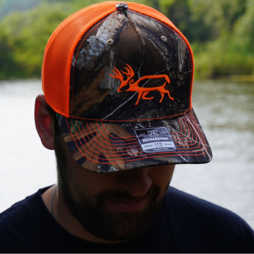 Realtree Edge Buck On A Hat