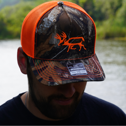 Realtree Edge Buck On A Hat