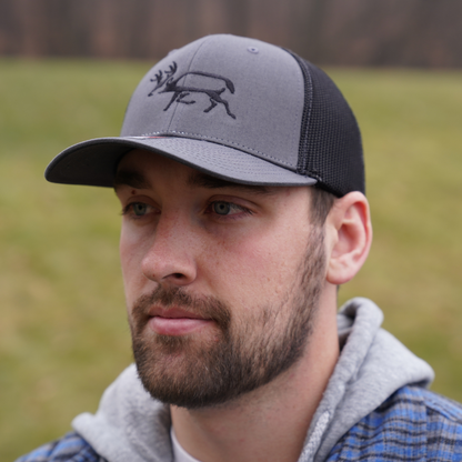 Buck On A Hat Flexfit Trucker Hat