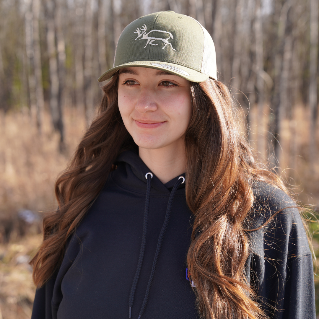 Buck On A Hat Classic Snapback